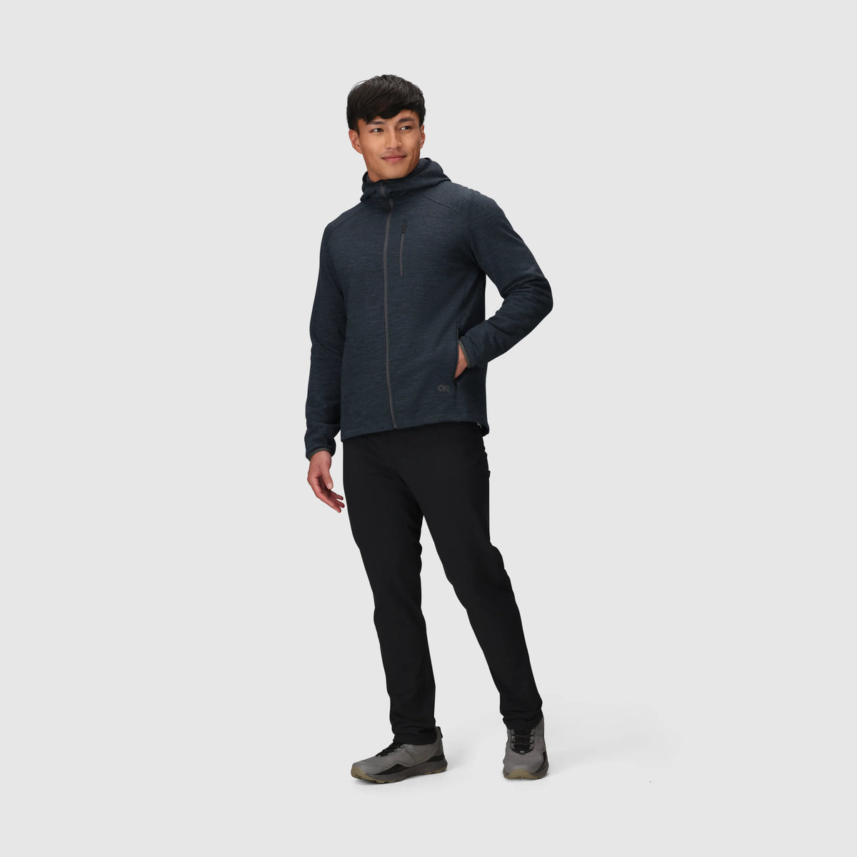 Men's Crescent Fleece Full Zip Hoodie