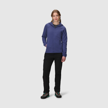 Women's Crescent Fleece Full Zip Hoodie