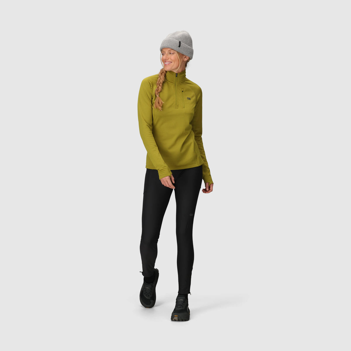 Women's Vigor Grid Fleece Quarter Zip