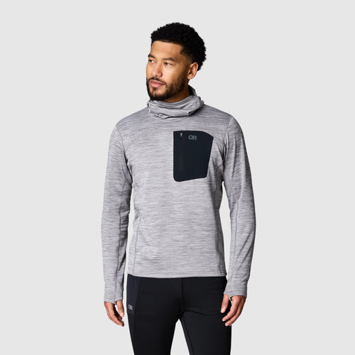 Men's Vigor Grid Fleece Pullover Hoodie