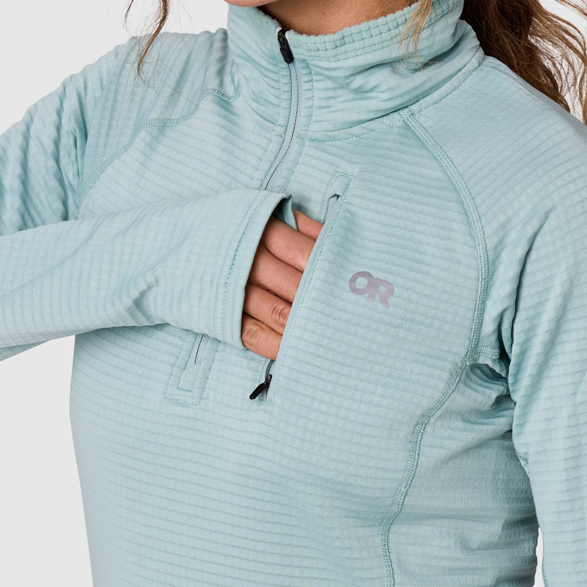 Women's Vigor Grid Fleece Quarter Zip