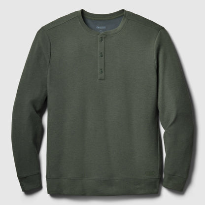 Men's Eclipse Waffle Long Sleeve Henley
