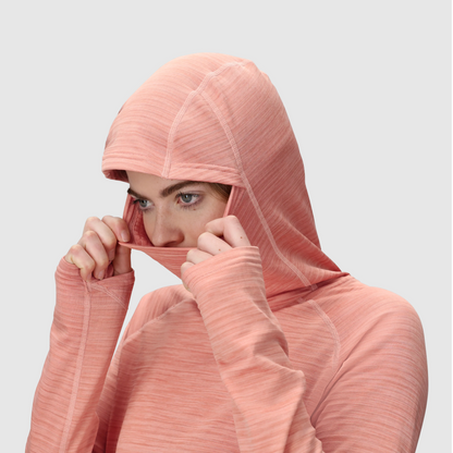 Women's Vigor Grid Fleece Pullover Hoodie