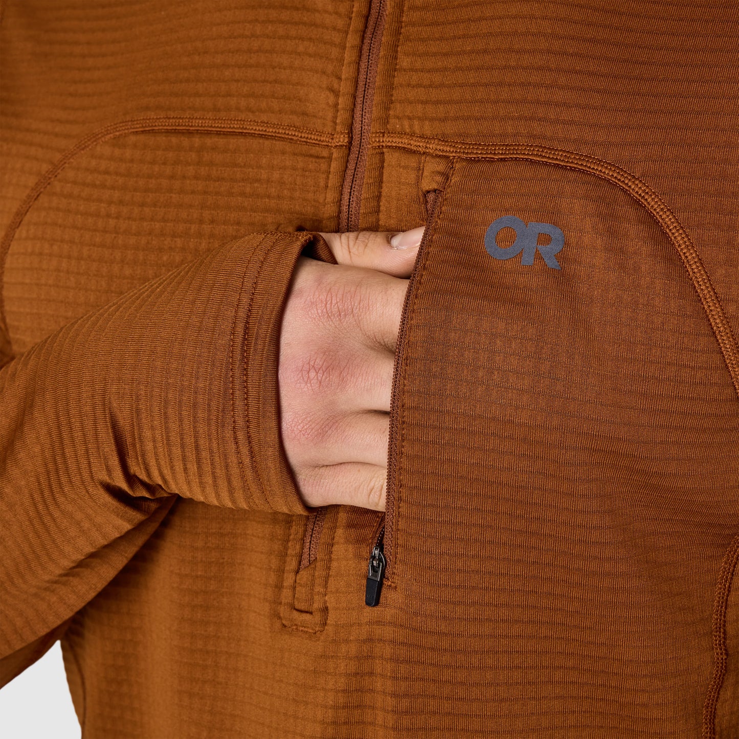 Men's Vigor Grid Fleece Half Zip