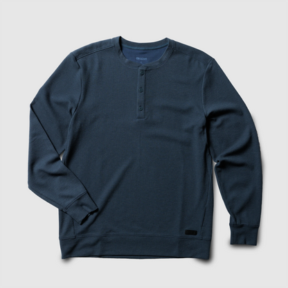Men's Eclipse Waffle Long Sleeve Henley