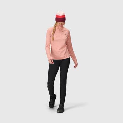 Women's Vigor Grid Fleece Quarter Zip