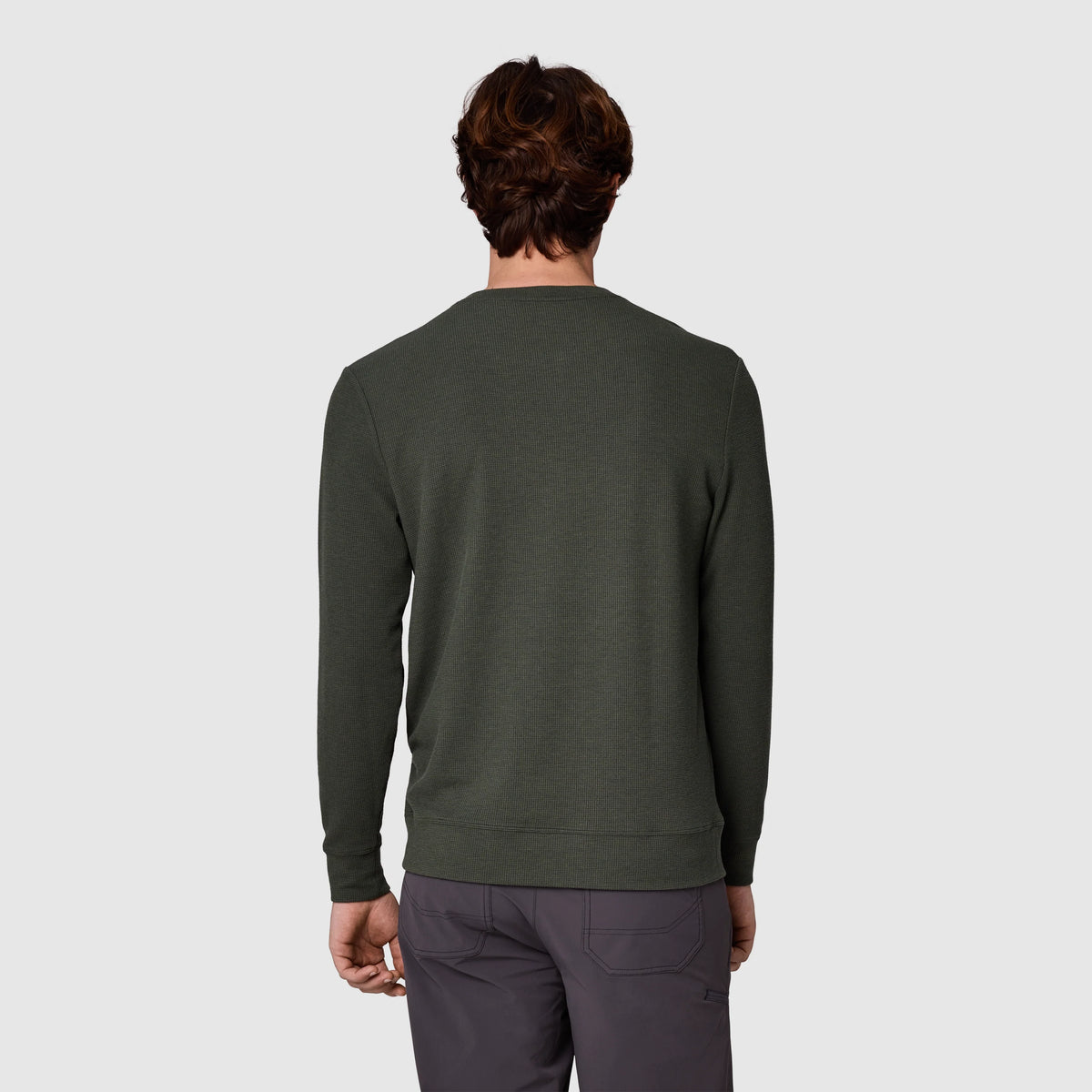 Men's Eclipse Waffle Long Sleeve Henley