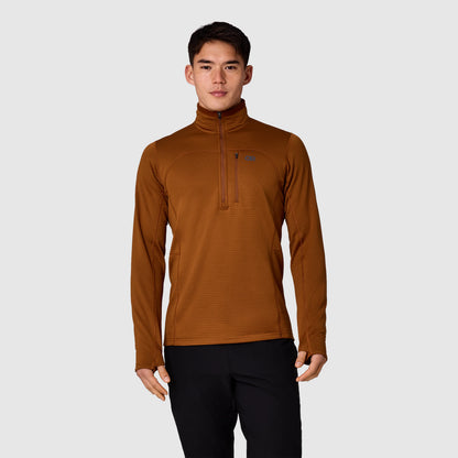 Men's Vigor Grid Fleece Half Zip