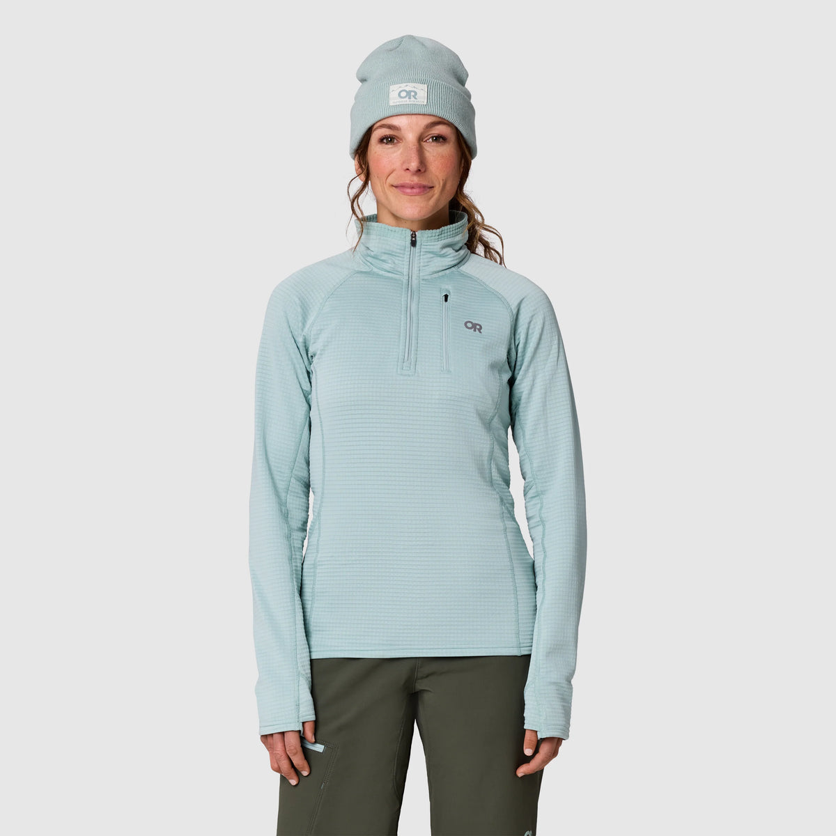 Women's Vigor Grid Fleece Quarter Zip