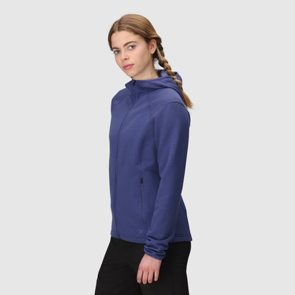 Women's Crescent Fleece Full Zip Hoodie