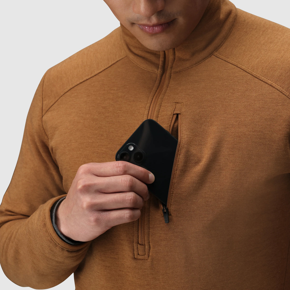 Men's Crescent Fleece Half Zip