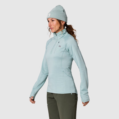 Women's Vigor Grid Fleece Quarter Zip