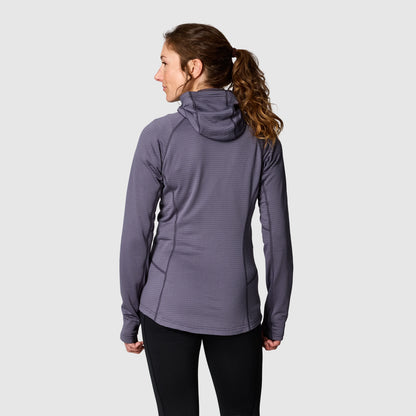 Women's Vigor Grid Fleece Pullover Hoodie