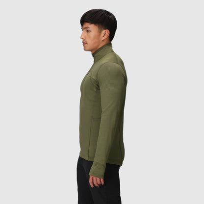 Men's Vigor Grid Fleece Half Zip