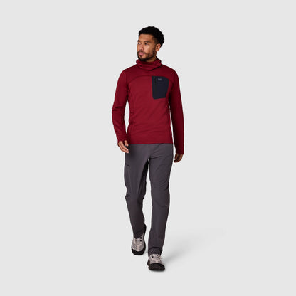 Men's Vigor Grid Fleece Pullover Hoodie