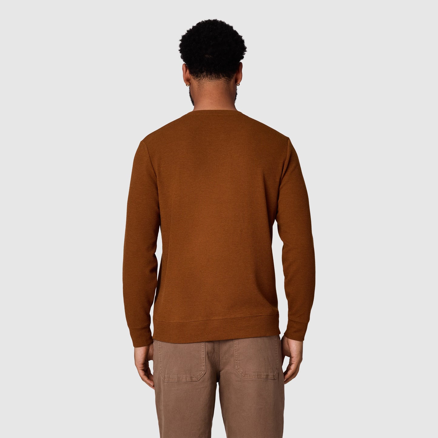 Men's Eclipse Waffle Long Sleeve Henley