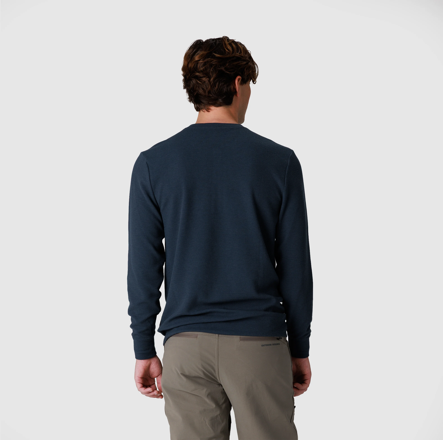 Men's Eclipse Waffle Long Sleeve Henley