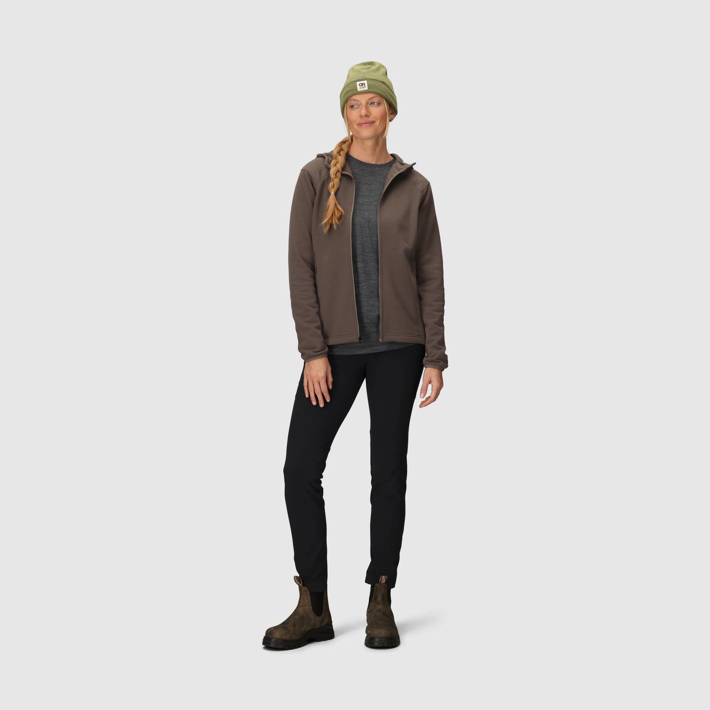 Women's Crescent Fleece Full Zip Hoodie
