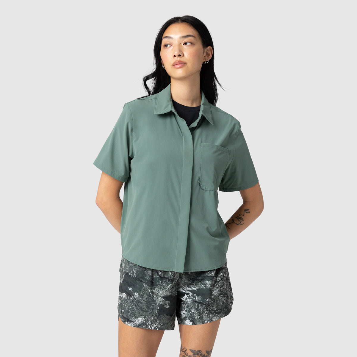 Women's Astroman Short Sleeve Sun Shirt