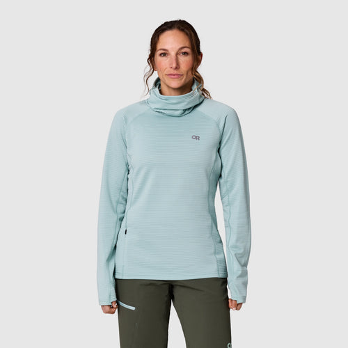 Women's Vigor Grid Fleece Pullover Hoodie