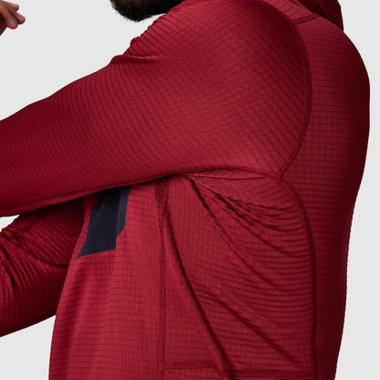 Men's Vigor Grid Fleece Pullover Hoodie