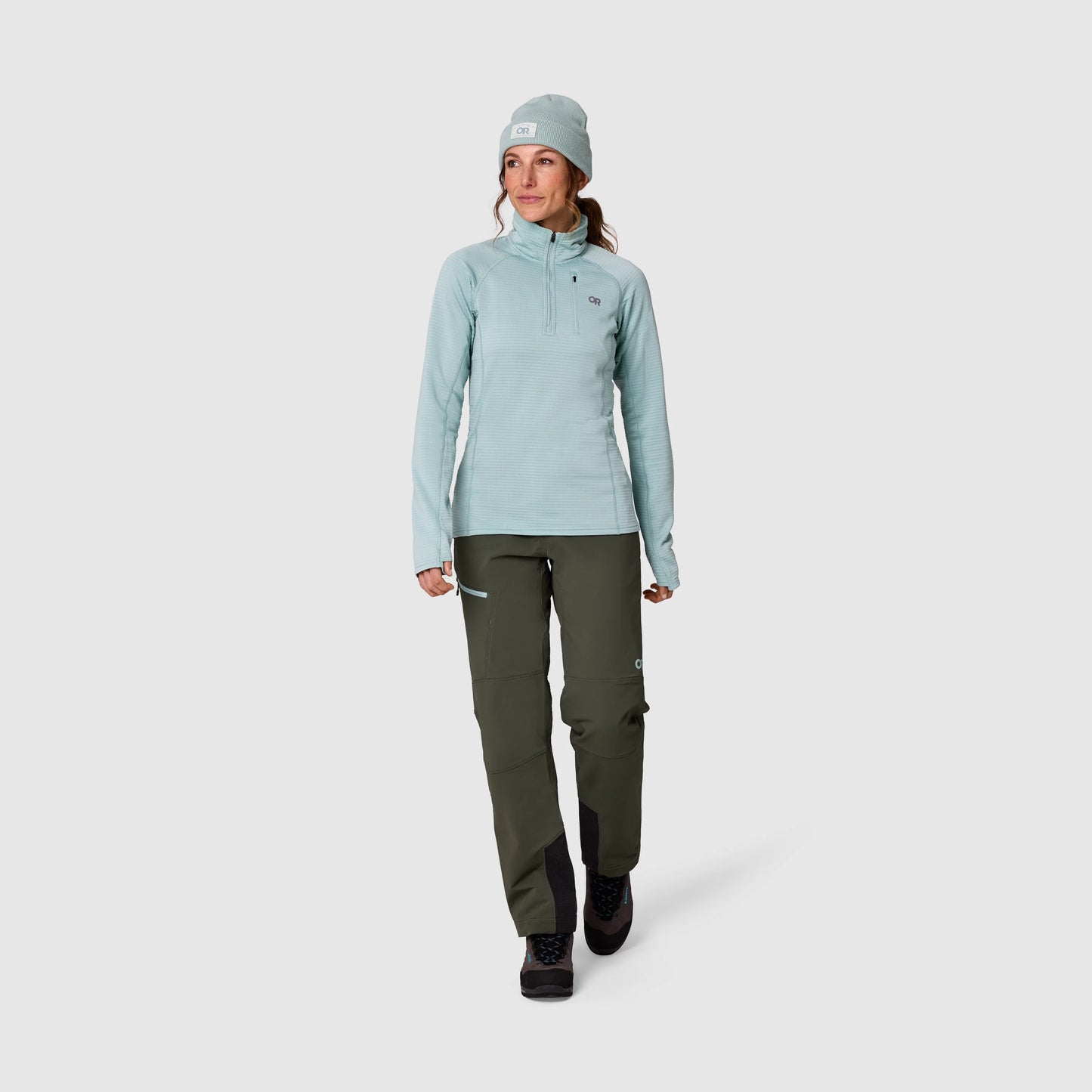Women's Vigor Grid Fleece Quarter Zip