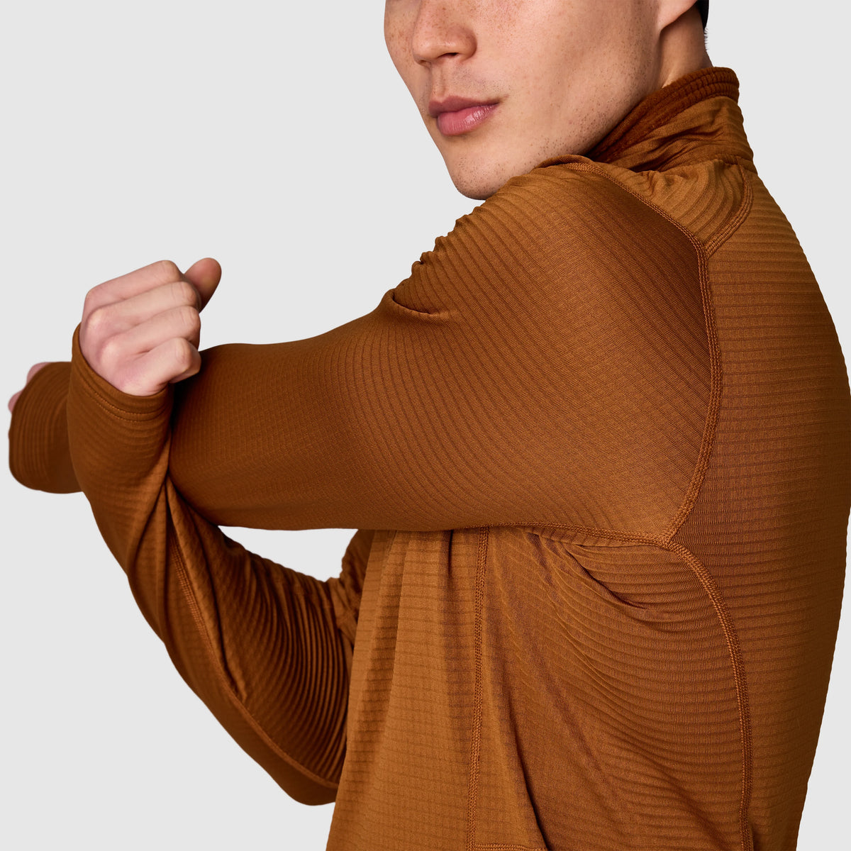 Men's Vigor Grid Fleece Half Zip