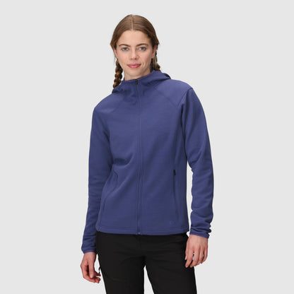 Women's Crescent Fleece Full Zip Hoodie
