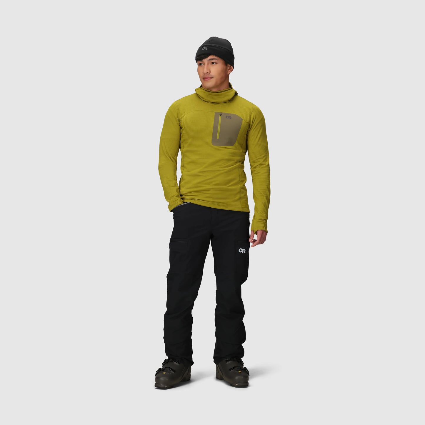 Men's Vigor Grid Fleece Pullover Hoodie