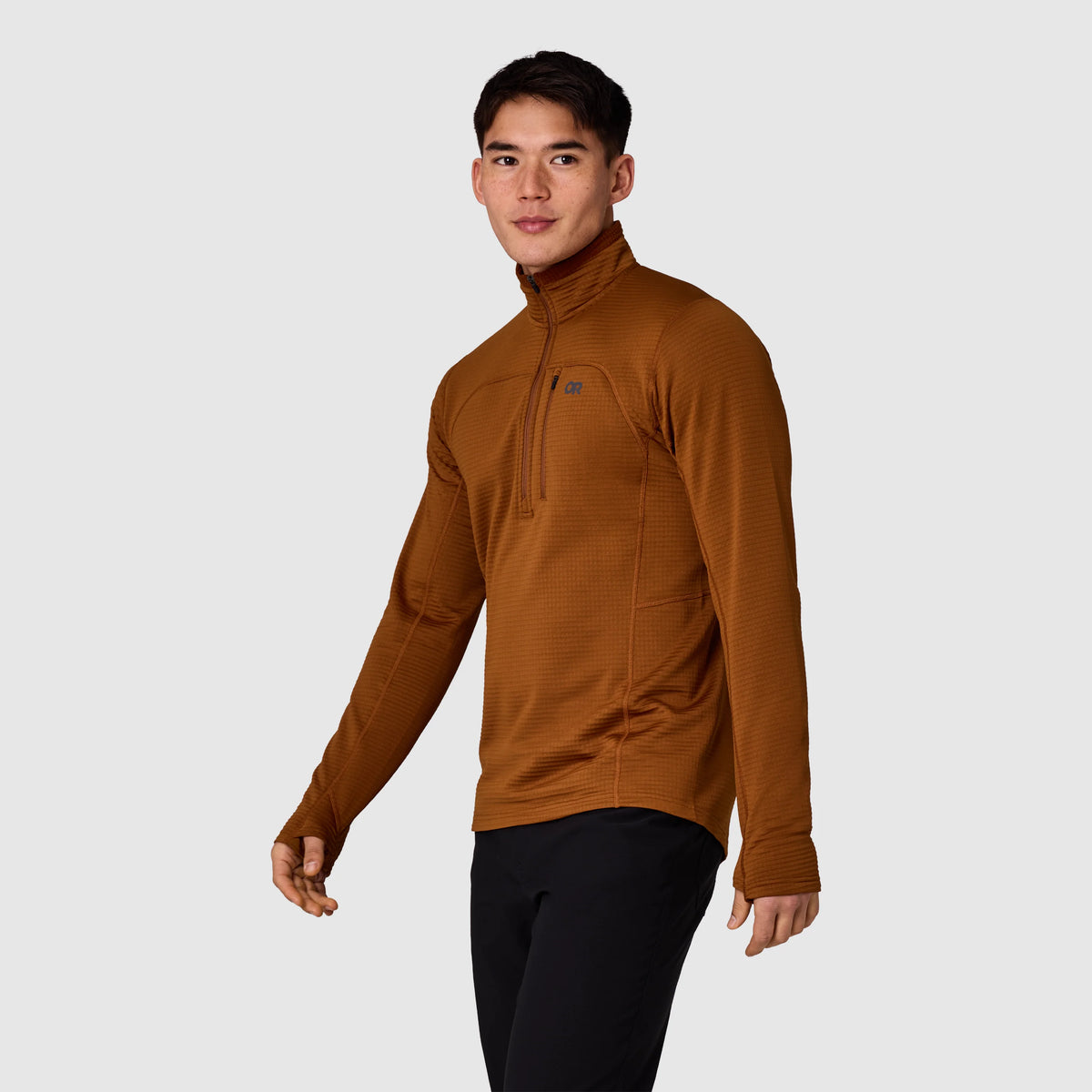 Men's Vigor Grid Fleece Half Zip