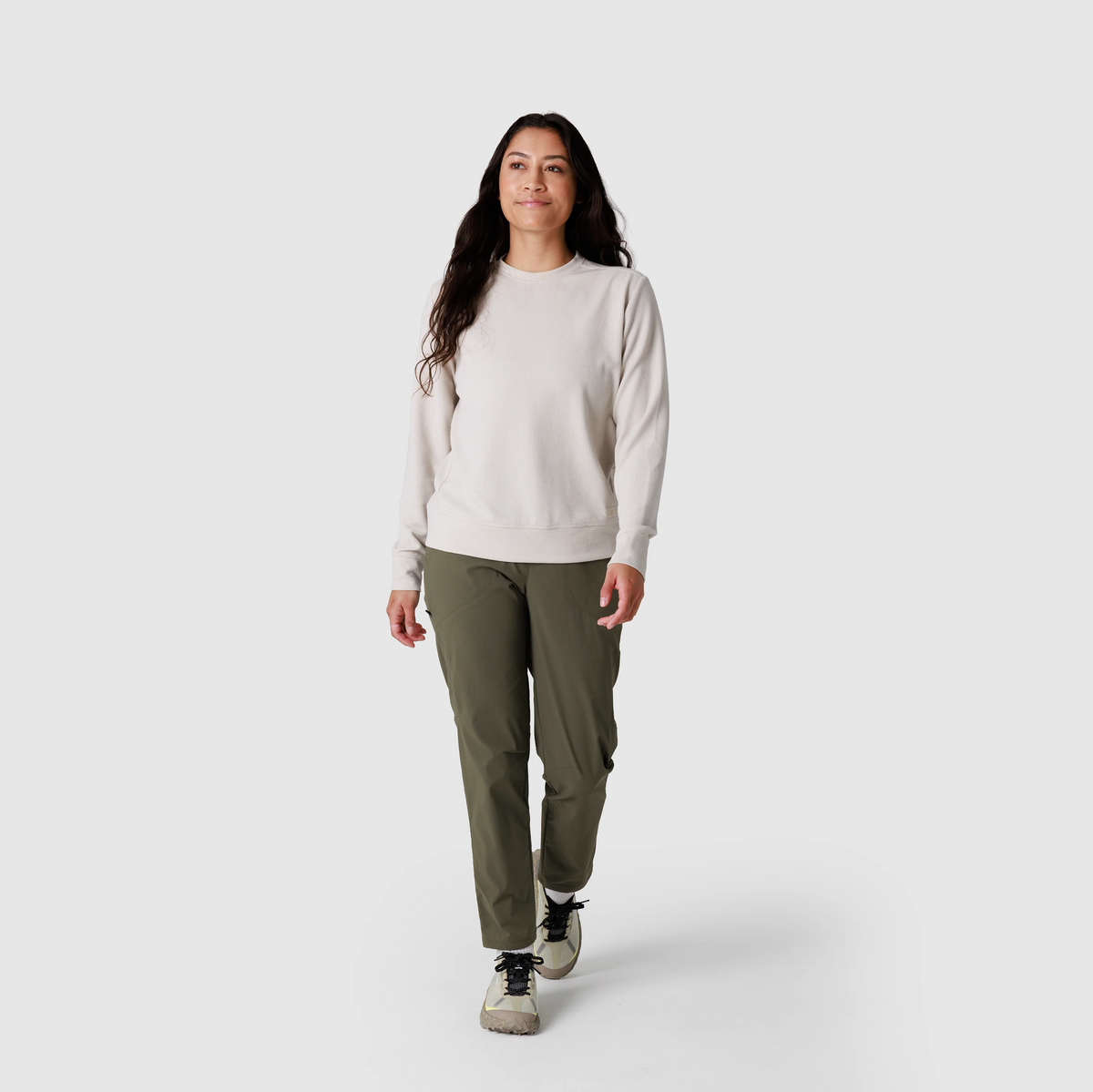 Women's Eclipse Waffle Long Sleeve Tee