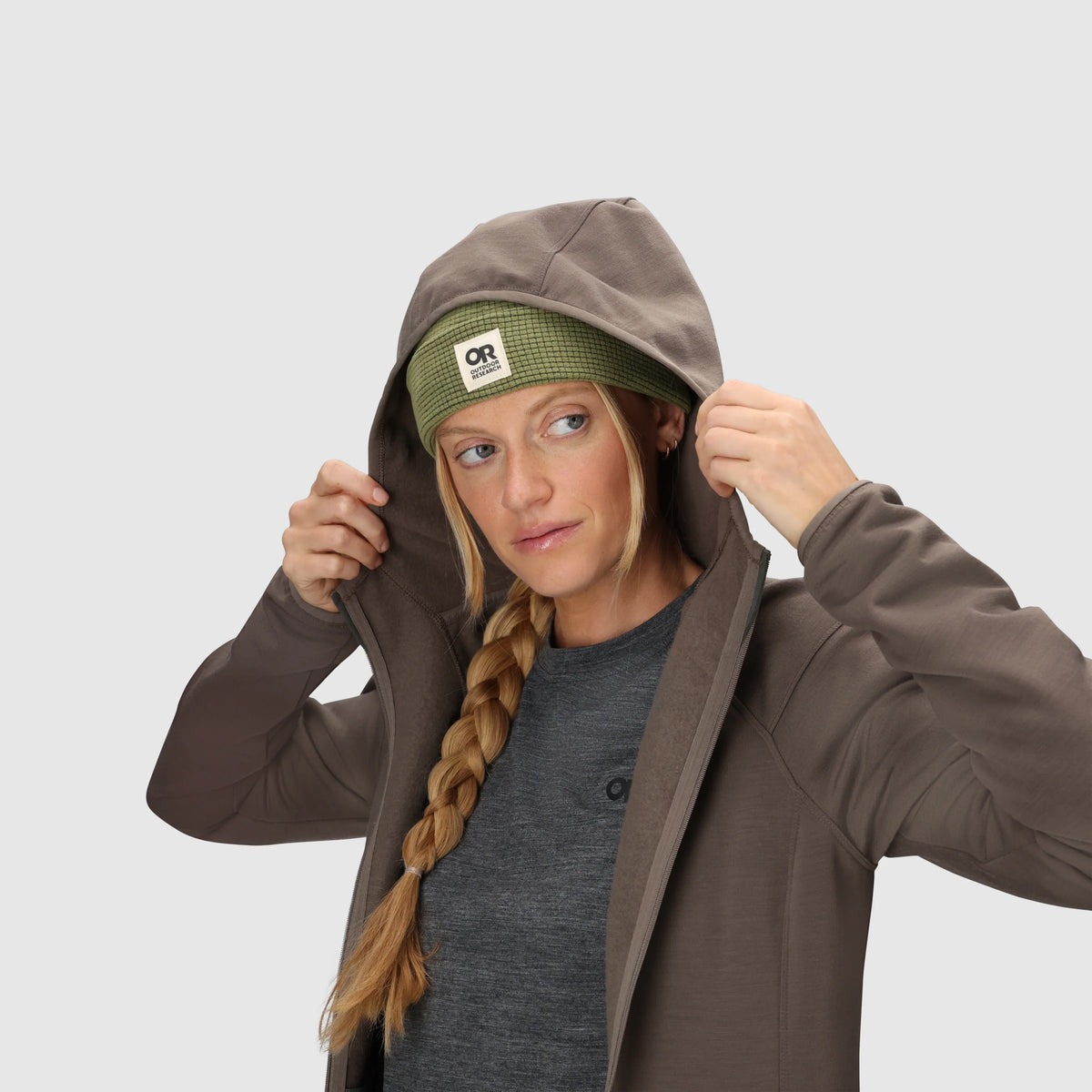 Women's Crescent Fleece Full Zip Hoodie