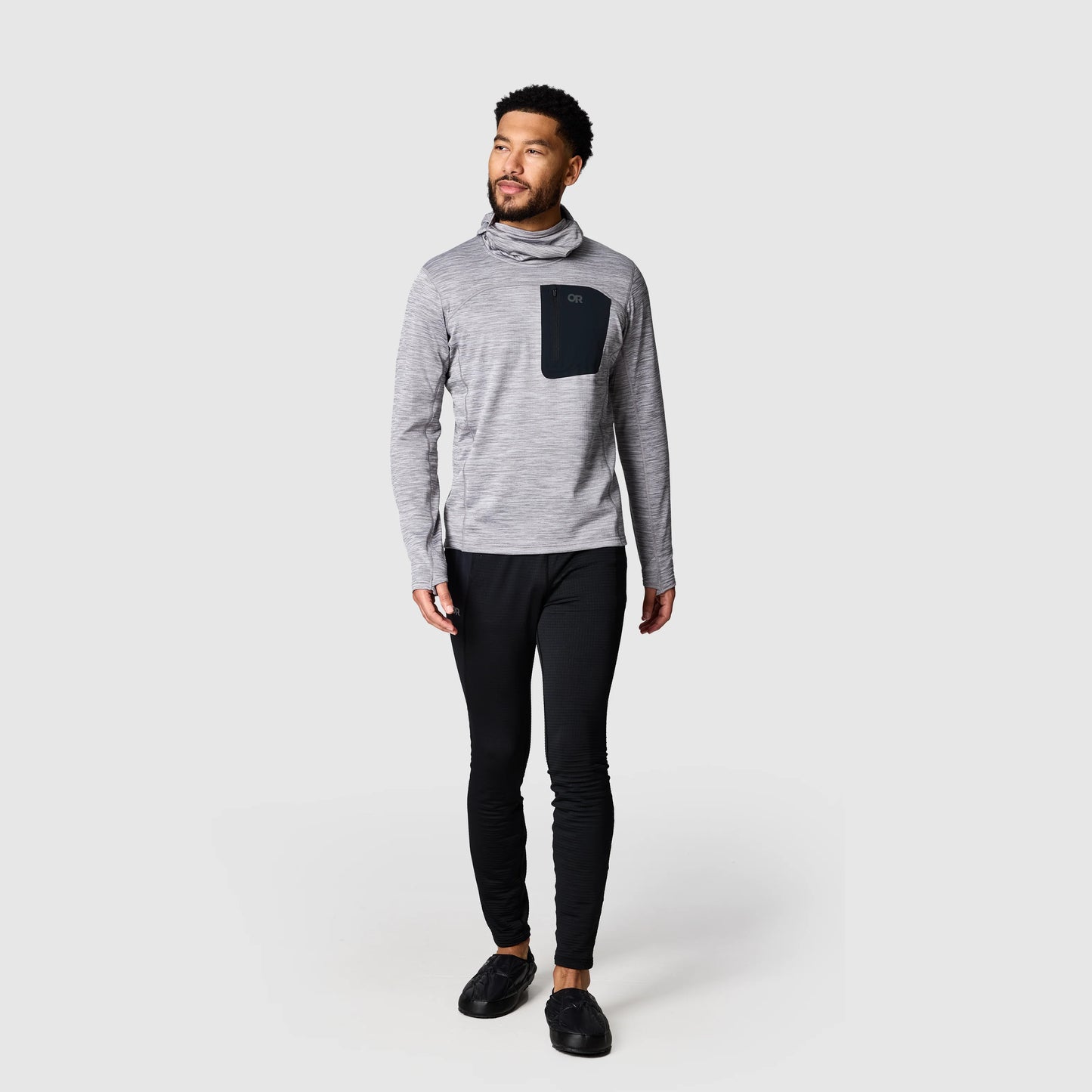Men's Vigor Grid Fleece Pullover Hoodie