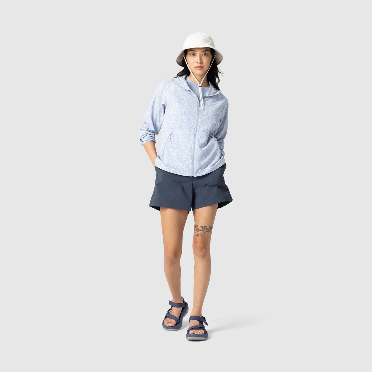 Women's Astroman Full Zip Sun Hoodie