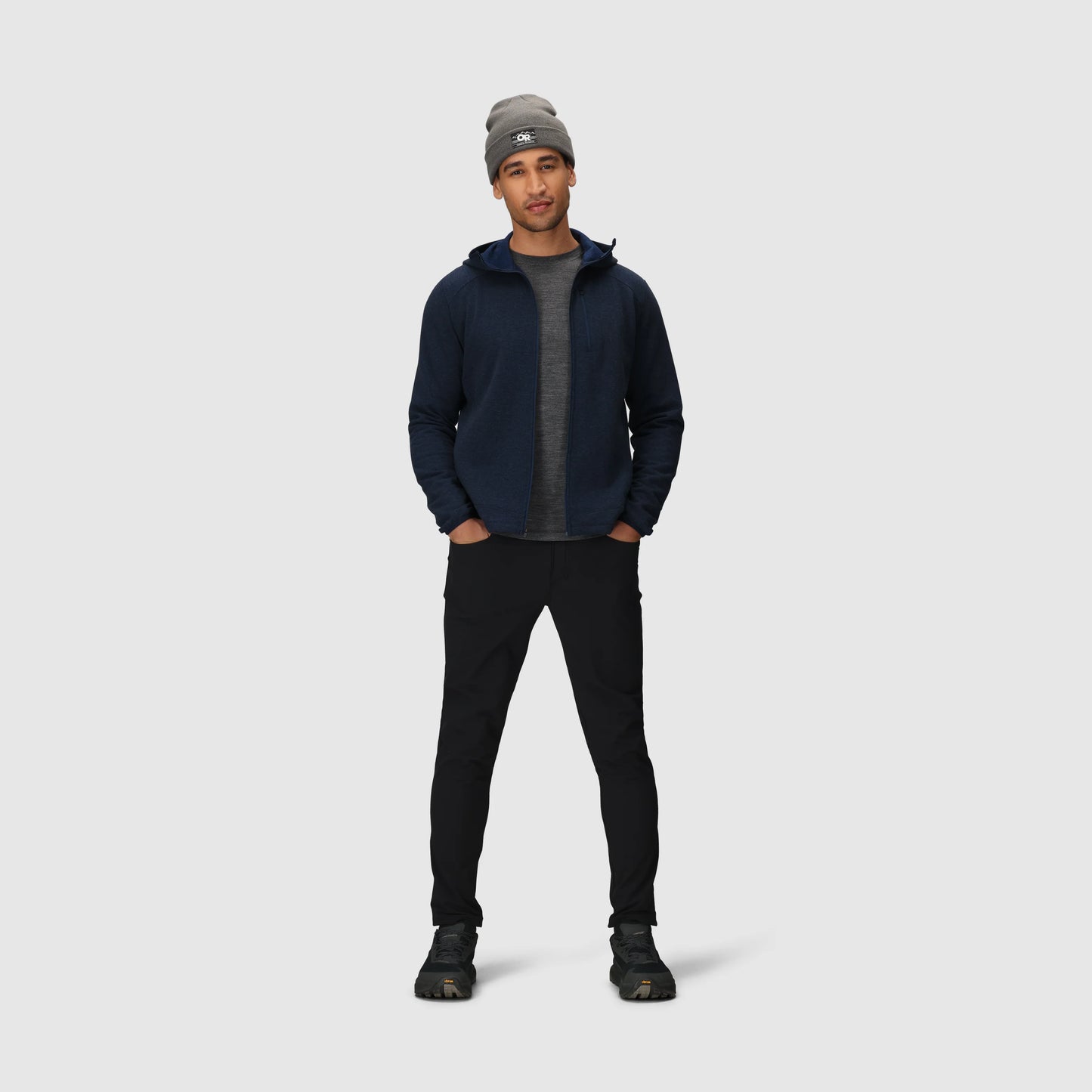 Men's Crescent Fleece Full Zip Hoodie