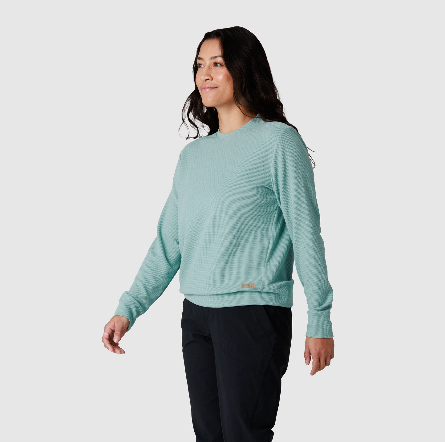 Women's Eclipse Waffle Long Sleeve Tee