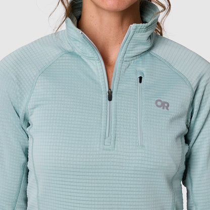 Women's Vigor Grid Fleece Quarter Zip