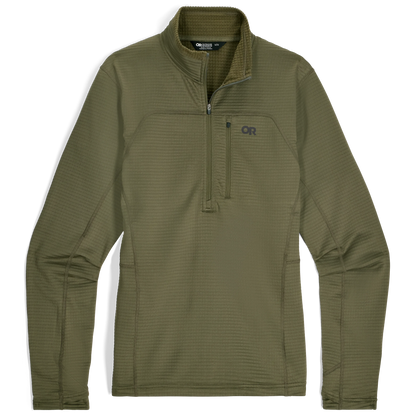 Men's Vigor Grid Fleece Half Zip