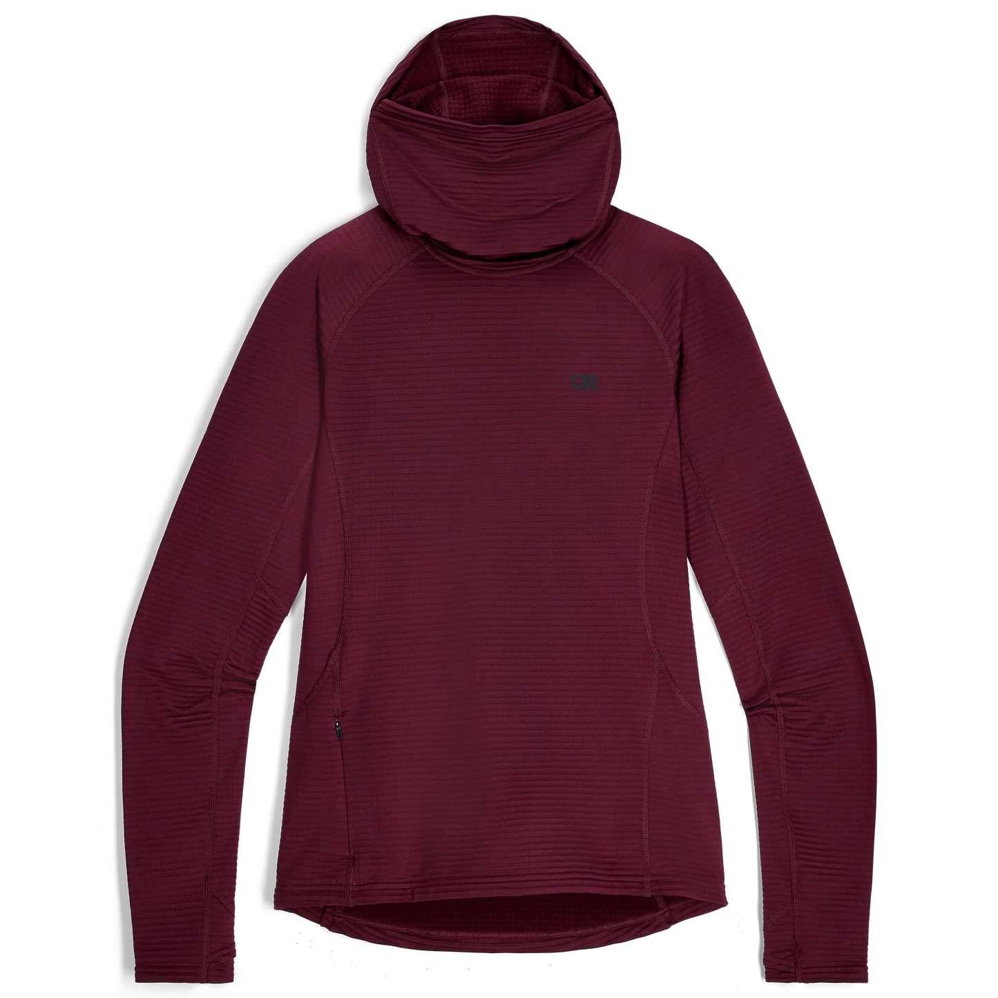 Women's Vigor Grid Fleece Pullover Hoodie