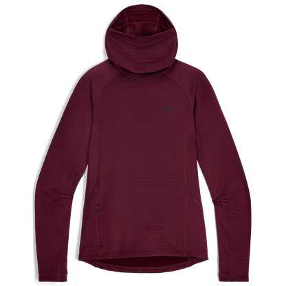 Women's Vigor Grid Fleece Pullover Hoodie